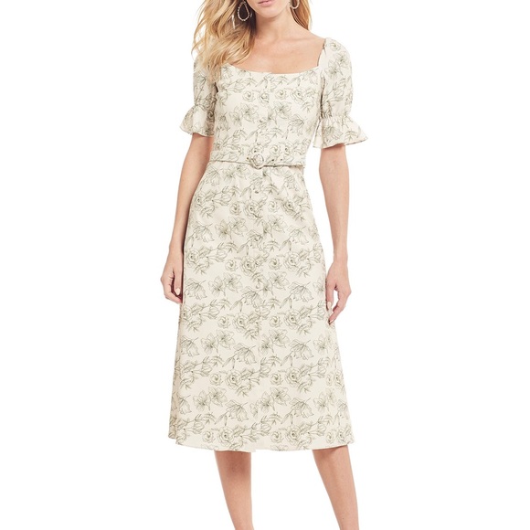 Gianni Bini Dresses & Skirts - Gianni Bini Nelly floral print square neck dress